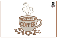 Coffee Mug | Morning Embroidery Design Product Image 1