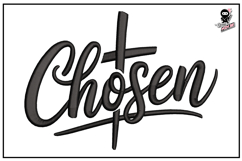 Chosen | Christian Embroidery Design Product Image 1