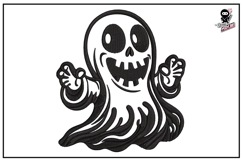 Ghost | Halloween Embroidery Design Product Image 1
