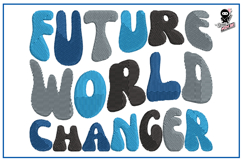 Future World Changer| Baby Boy Embroidery Design Product Image 1