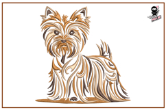 Chihuahua Dog | Tribal Animal Embroidery Design Product Image 1