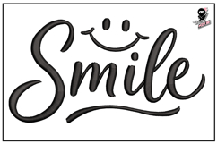 Smile | Inspiratinal Embroidery Design Product Image 1