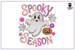 Spooky Season| Pink Halloween Embroidery Product Image 1