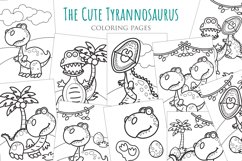 Animal Tryannosaurus Trex Dinosaur Coloring Activity for Kid Product Image 1