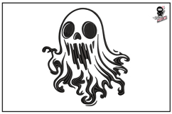 Ghost | Halloween Embroidery Design Product Image 1