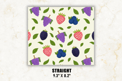 Berries Tumbler Wrap | 20 oz tumbler Wrap Product Image 2