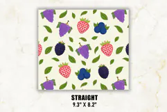 Berries Tumbler Wrap | 20 oz tumbler Wrap Product Image 2