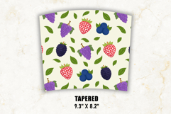 Berries Tumbler Wrap | 20 oz tumbler Wrap Product Image 3