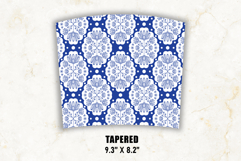 Scandinavian Flower Tumbler Wrap | 20 oz tumbler Wrap Product Image 3