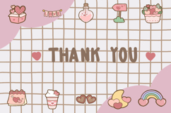 Cute Valentines Clipart PNG Product Image 5