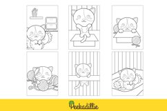 Cute Cats Kitten Animals Pet Coloring Kids and Adult Product Image 2