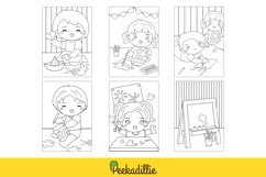 Cute Kids Crafting and Painting Fun Activity Coloring Set Product Image 2