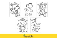 Animal Tryannosaurus Trex Dinosaur Coloring Activity for Kid Product Image 2