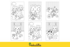 Chinese New Year Dragon Lunar Coloring Activity Kids Adult Product Image 2