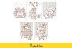 Fun Christmas Cartoon Coloring Activity for Kids and Adult Product Image 2