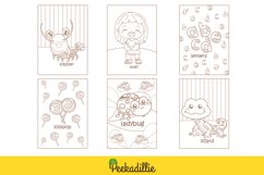 Alphabet L For Vocabulary Reading Lesson Kids Coloring Set Product Image 2