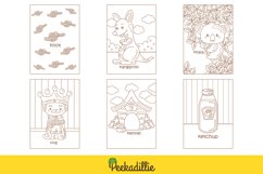 Alphabet K For Vocabulary Reading Lesson Kids Coloring Set Product Image 3