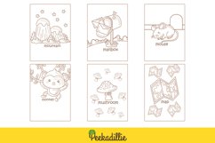 Alphabet M For Vocabulary Reading Lesson Kids Coloring Set Product Image 3