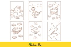 Alphabet S For Vocabulary Reading Lesson Kids Coloring Set Product Image 3