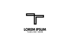 Creative initial letter t logo design Product Image 1