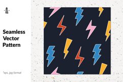 Thunderbolts seamless pattern Product Image 1