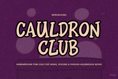 Cauldron Club - A Witchy Font Duo Product Image 1