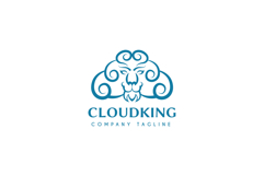 King Cloud Logo Product Image 1