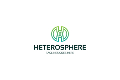 Heterosphere - Letter H Logo Product Image 2