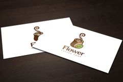 Flower Coffee Logo Product Image 3