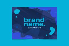 Creative modern corporate card business template design Product Image 1