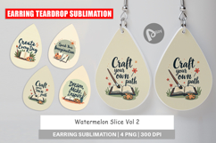 Earring Creative Pursuit Quotes Product Image 1
