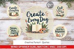 Wind Spinner Creative Pursuit Quotes Product Image 1