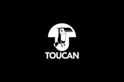 Creative toucan logo design template Product Image 1
