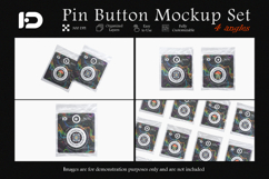 Pin Button Mockup Set Product Image 1