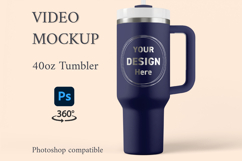 Engraved Tumbler Video Mockup Product Image 1