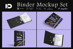 Binder Mockup Set Product Image 1
