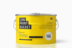 Can Paint Bucket Mockup Set Product Image 4