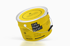 Can Paint Bucket Mockup Set Product Image 6