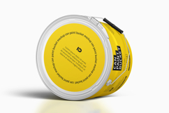 Can Paint Bucket Mockup Set Product Image 7