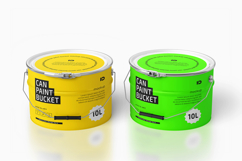 Can Paint Bucket Mockup Set Product Image 8