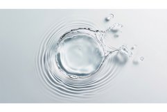 Splash of Crystal Clear Water Backgrounds Product Image 4