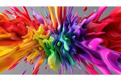 Explosion of Colorful Paints Product Image 3