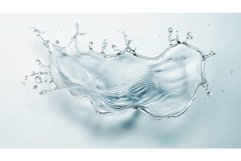Splash of Crystal Clear Water Backgrounds Product Image 5