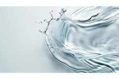 Splash of Crystal Clear Water Backgrounds Product Image 7