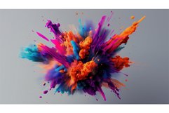 Explosion of Colorful Paints Product Image 7