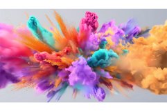 Explosion of Colorful Paints Product Image 8
