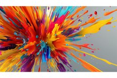 Explosion of Colorful Paints Product Image 9