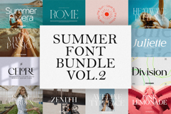 Summer Font Bundle Vol.2 Product Image 1