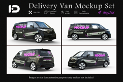 Delivery Van Mockup Set Product Image 1