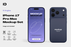 iPhone 17 Pro Max Mockup Set Product Image 1